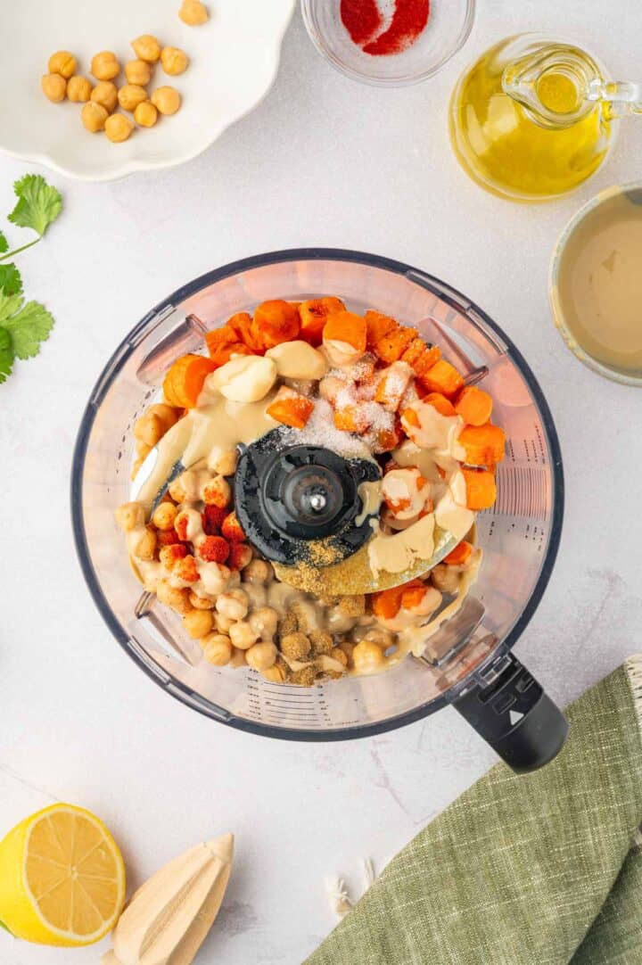 Photo inspiration: Roasted Carrot Hummus With Canned Chickpeas Easy Photo Inspiration