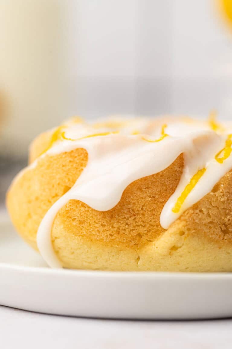 Moist Lemon Mini Bundt Cakes (Easy Glazed Recipe)