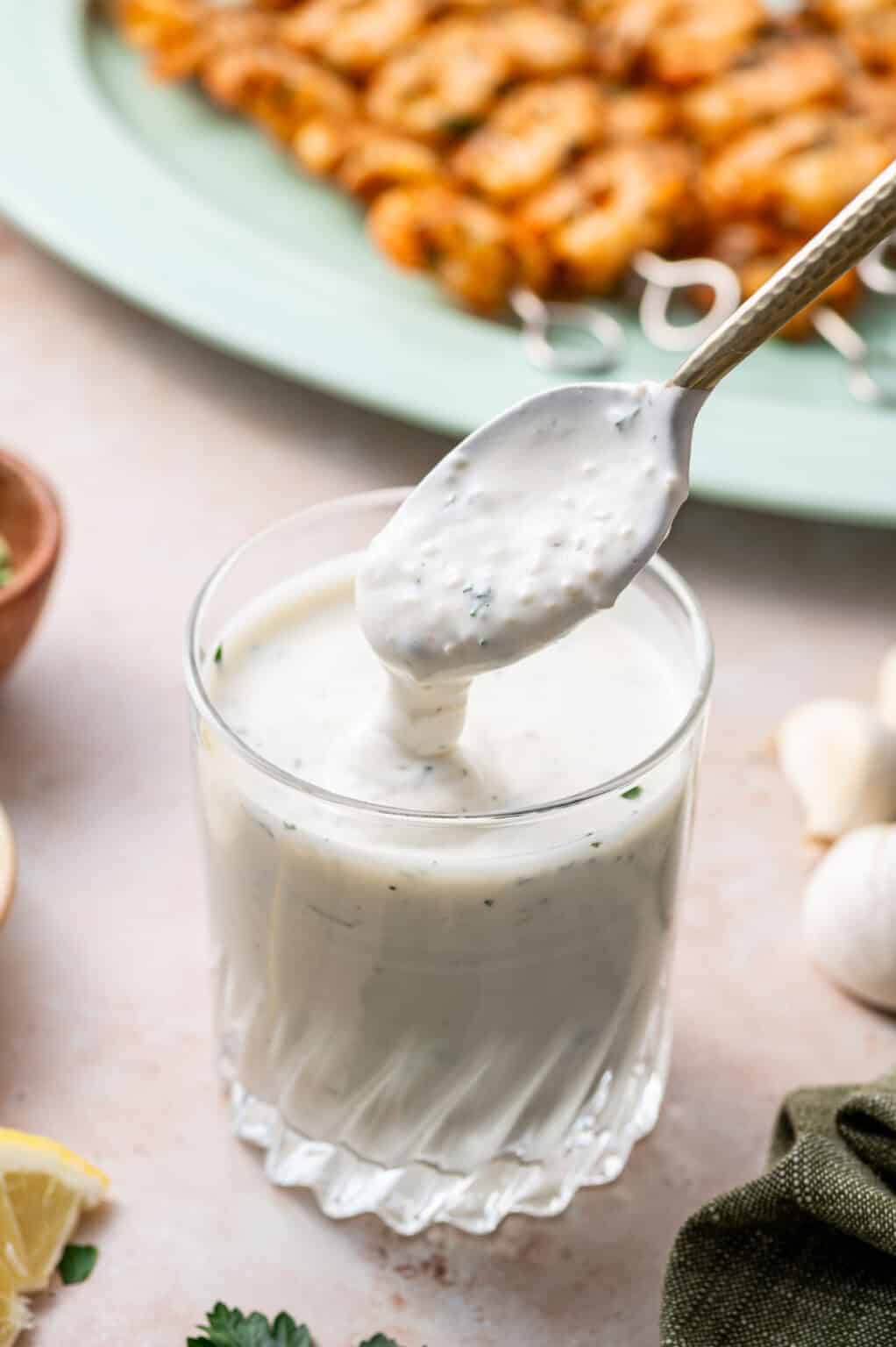 Garlic Ranch Dip Mix Parmesan Ranch Dip Recipe (Creamy Garlic ranch dressing)